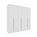 Guarda-Roupa Casal Pequin 6 Portas 6 Gavetas Neve