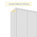 Guarda-Roupa Casal Pequin 6 Portas 6 Gavetas Neve