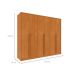 Guarda-Roupa Casal Poenia 6 Portas 6 Gavetas Cinamomo