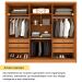 Guarda-Roupa Casal Poenia 6 Portas 6 Gavetas Cinamomo