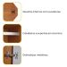 Guarda-Roupa Casal Poenia 6 Portas 6 Gavetas Cinamomo e Off White