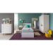 Guarda-Roupa Casal Retrô Plus 3 PT 3 GV Branco Acetinado