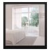 Guarda-Roupa Casal com 3 Espelhos Luiza 3 Portas 2 Gavetas Preto 190 cm