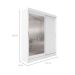 Guarda-Roupa Casal com Espelho Karina 2 Portas 2 Gavetas Branco