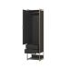 Guarda-Roupa Closet Industrial Mital 1 Porta 6 Gavetas Preto e Dourado
