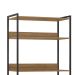 Guarda-Roupa Closet Industrial Mital 4 GV Conhaque e Preto 178 cm