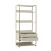 Guarda-Roupa Closet Industrial Mital 4 GV Off White e Dourado 143 cm