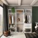 Guarda-Roupa Modulado Clothes com Cabideiro 3 Gavetas Branco