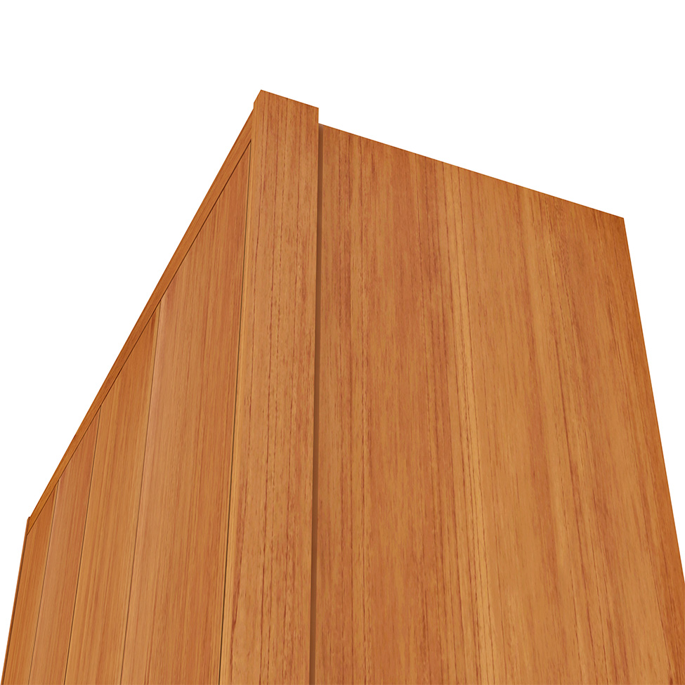 Guarda-Roupa Solteiro Max 4 Portas 2 Gavetas Cinamomo