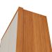 Guarda-Roupa Solteiro Max 4 Portas 2 Gavetas Cinamomo e Off White