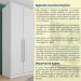 Guarda-Roupa Solteiro Max 4 Portas 2 Gavetas Neve