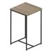 Mesa Bistrô Quadrada UrbnFlex Preta e Mel