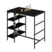 Mesa Bistrô Wooden Ônix e Preta