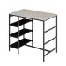 Mesa Bistrô Wooden Snow e Preta