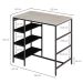 Mesa Bistrô Wooden Snow e Preta