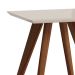 Mesa Lateral Classic Quadrada Off White