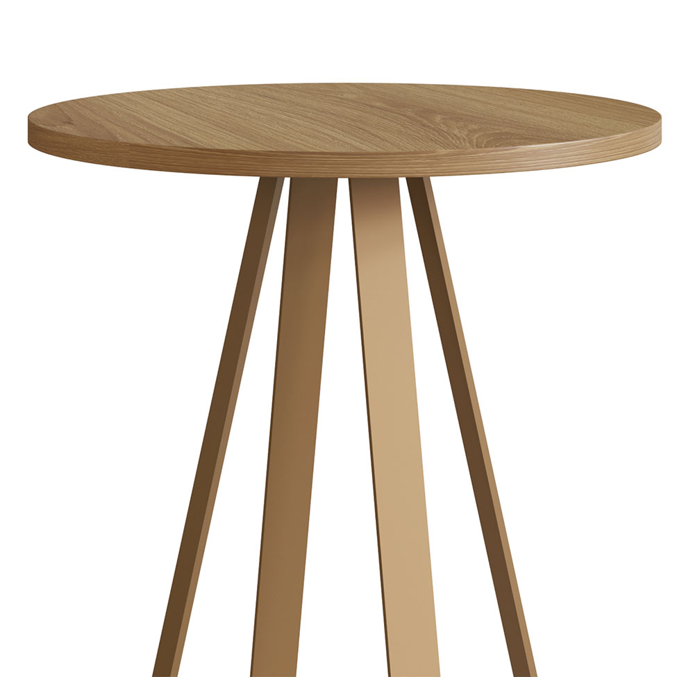 Mesa Lateral Redonda Complementos Hanover 45 cm