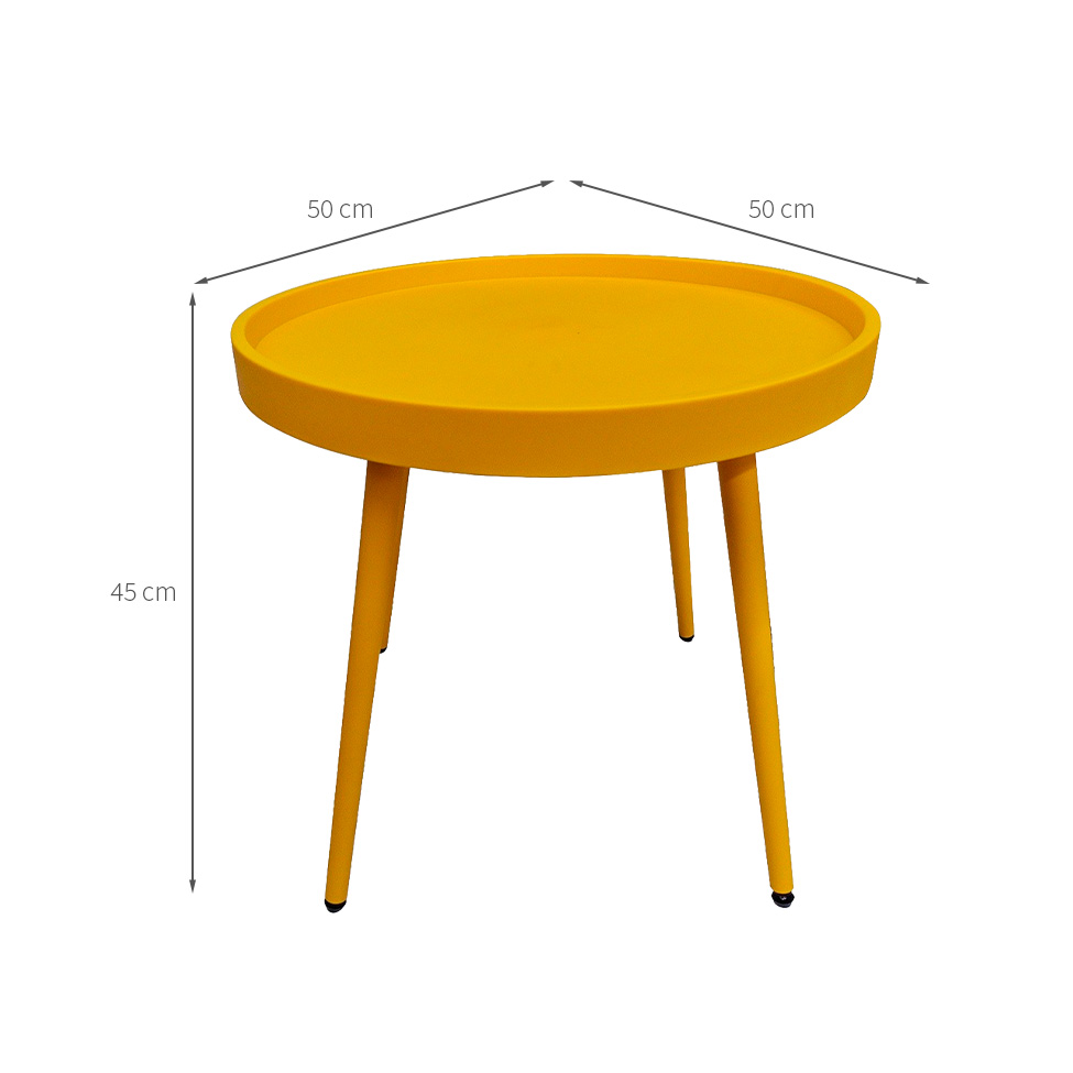 Mesa Lateral Sole Amarela