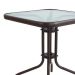 Mesa Quadrada de Jardim Rio Marrom 60 cm