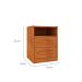 Mesa de Cabeceira Hera 2 Gavetas Cinamomo