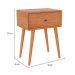 Mesa de Cabeceira Stella 1 Gaveta Freijó