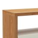 Mesa de Cabeceira Tânia 1 Gaveta Freijó e Off White
