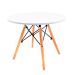 Mesa de Centro Redonda Well Branca 60 cm