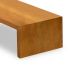 Mesa de Centro Retangular Gold 120 Imbuia 36x120x60cm