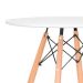 Mesa de Cozinha Redonda Well Branca 70 cm