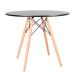 Mesa de Cozinha Redonda Well Preta 90 cm