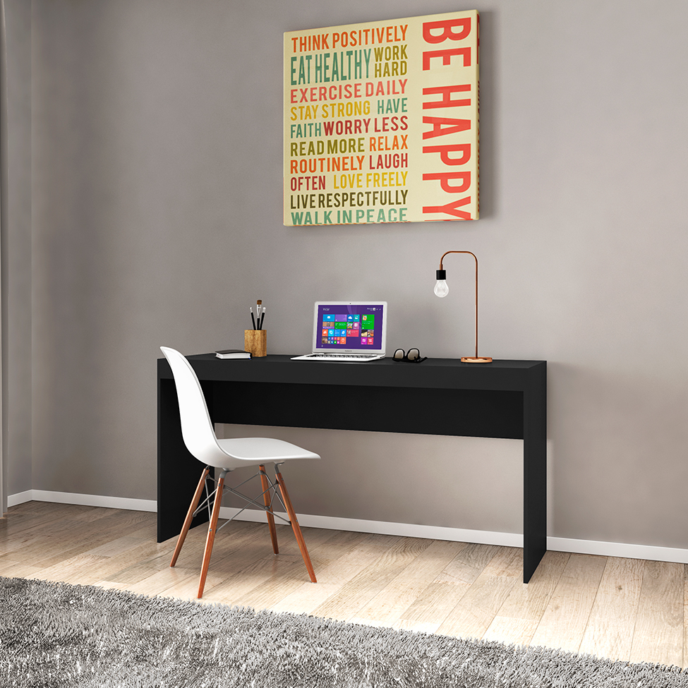Mesa de Escritório Marselha Preta