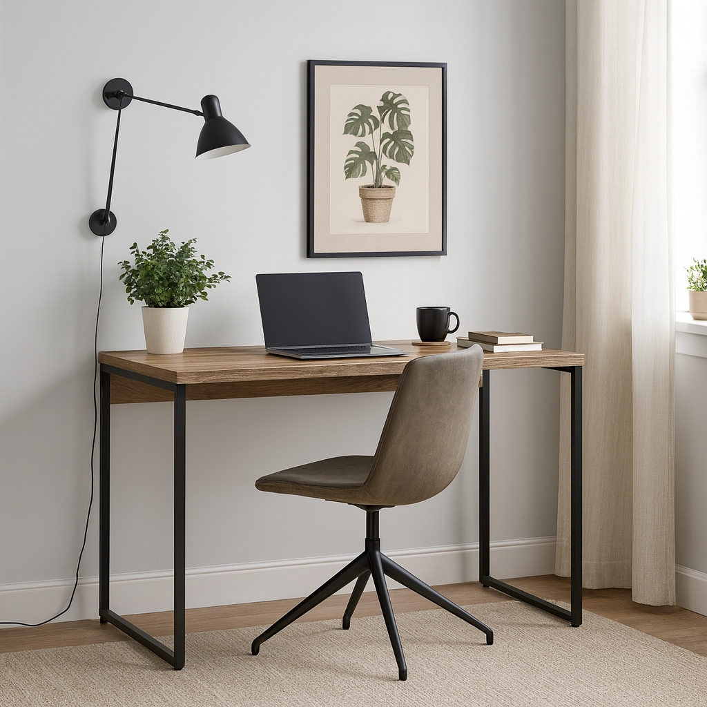 Mesa de Escritório Nanda Mel 120 cm