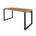 Mesa de Escritório Retangular Miguel Vermont e Preta 150 cm