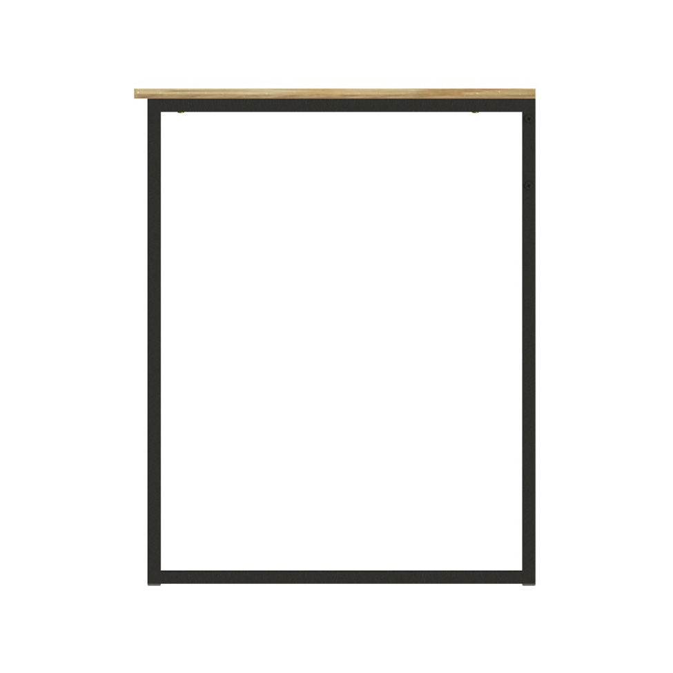 Mesa de Escritório Vick Mel e Preta 120 cm