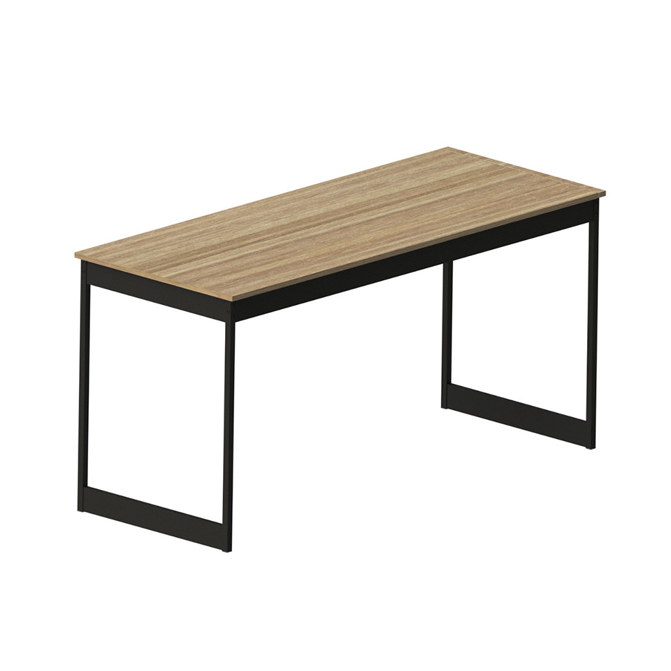 Mesa de Escritório Vick Mel e Preta 150 cm