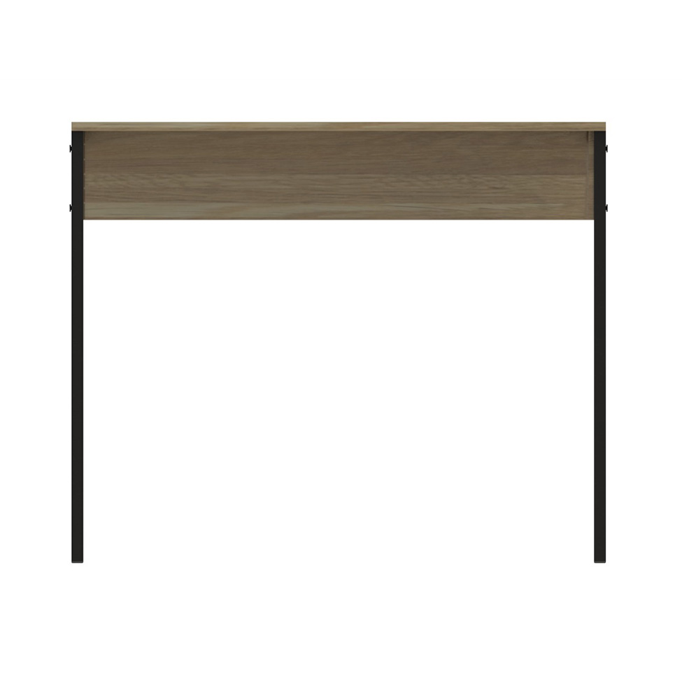 Mesa de Escritório Vick Mel e Preta 90 cm