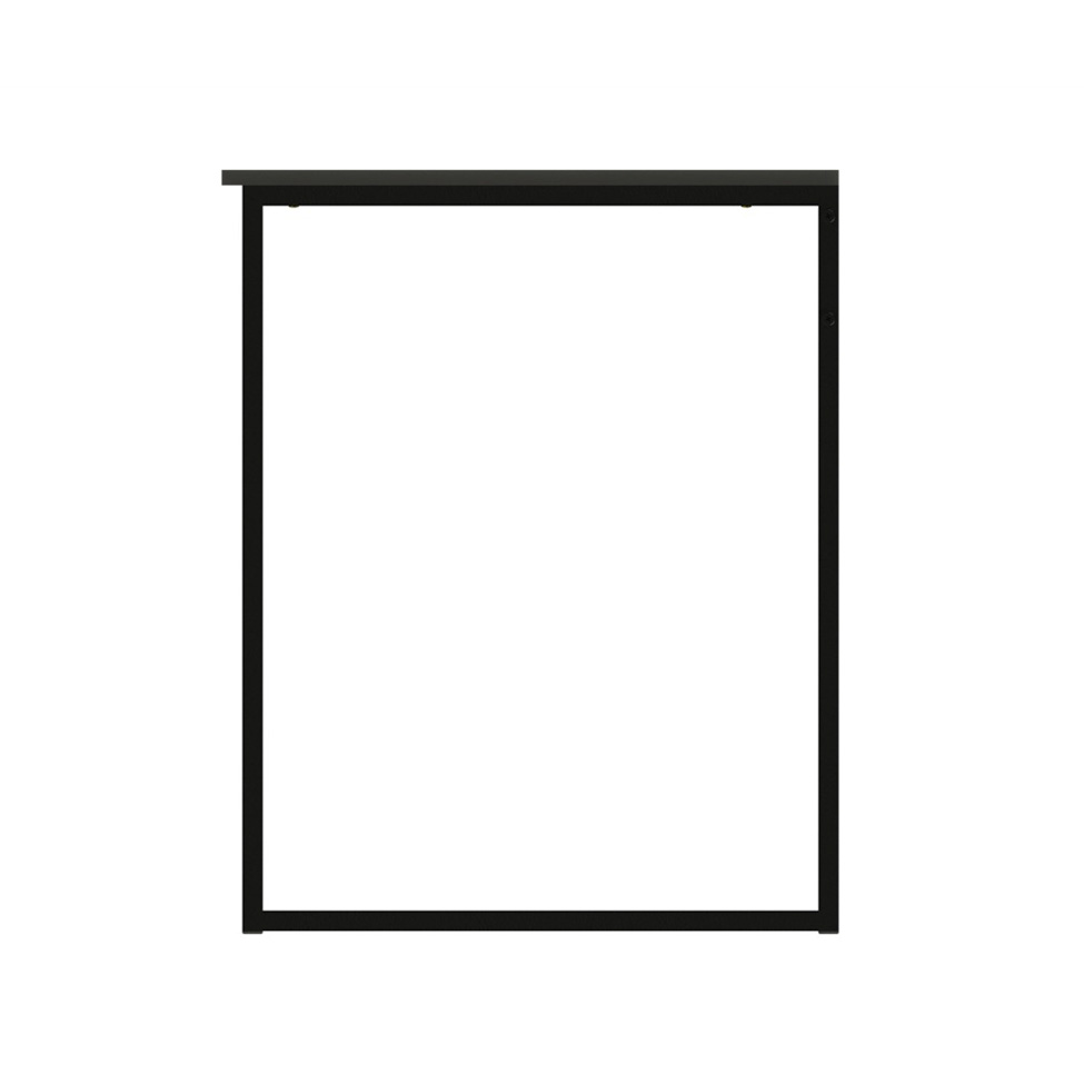 Mesa de Escritório Vick Preta 120 cm