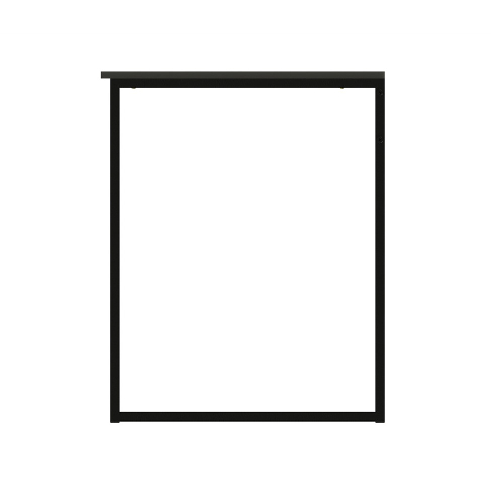 Mesa de Escritório Vick Preta 90 cm