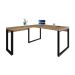 Mesa de Escritório em L Miguel Vermont e Preta 150x150 cm