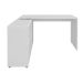 Mesa de Escritório em L Nero Branco