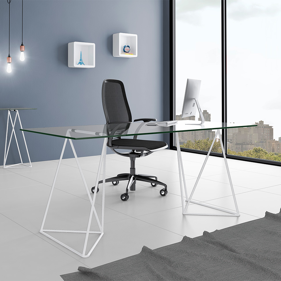 Mesa de Jantar Retangular Leblon Branca 140 cm