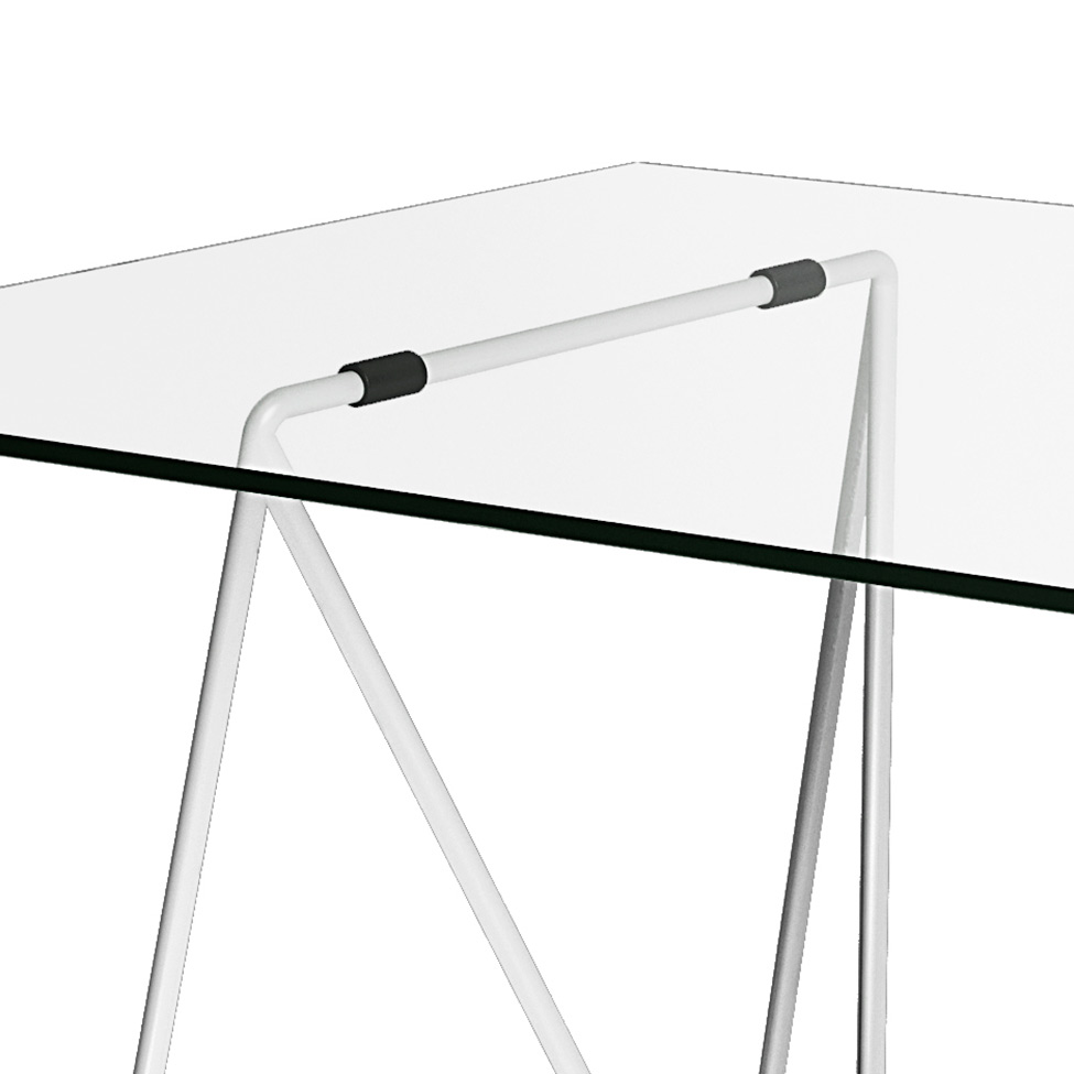 Mesa de Jantar Retangular Leblon Branca 140 cm