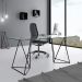 Mesa de Jantar Retangular Leblon Preta 140 cm