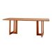Mesa de Jantar Retangular com Tampo Madeira Talia Imbuia 180 cm