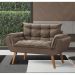 Namoradeira Lidi Suede Bege