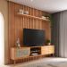 Painel com Rack Loren LED 1 PT 2 GV Freijo