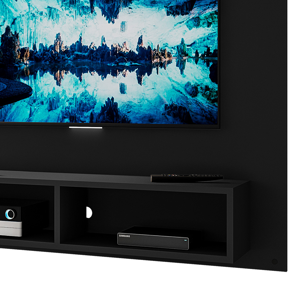Painel para TV até 32 Polegadas Cairo Preto