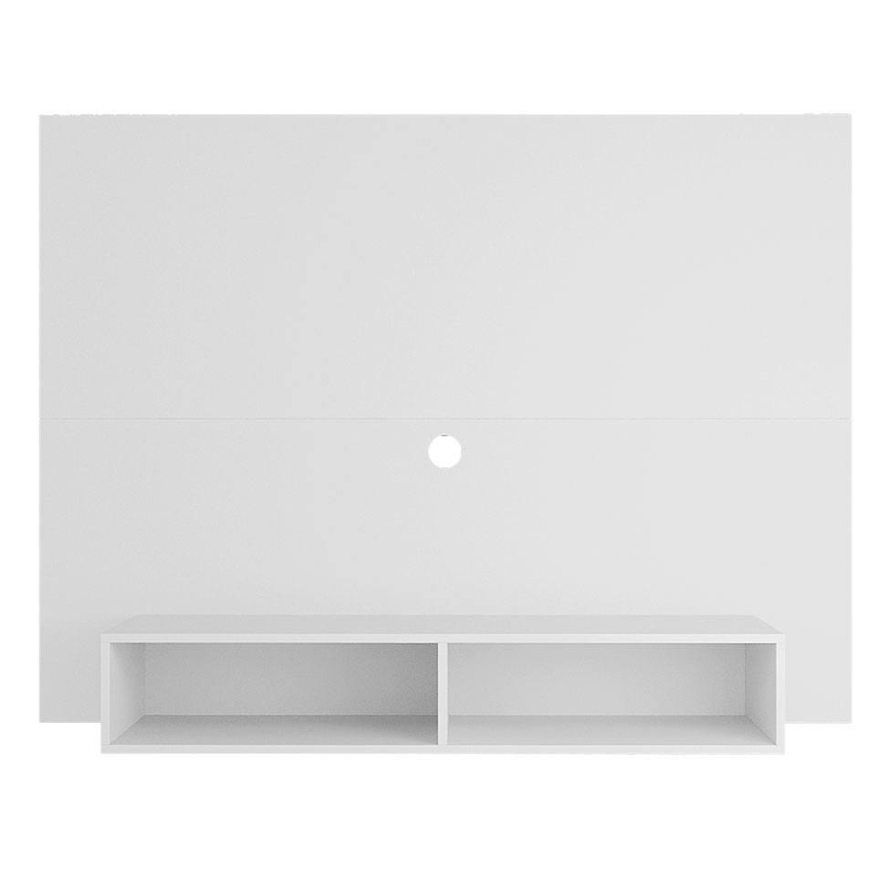 Painel para TV até 42 Polegadas Alice Branco 120 cm