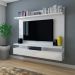 Painel para TV até 50 Polegadas Zeus Branco Gloss
