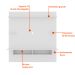 Painel para TV até 60 Polegadas Lais Branco 160 cm